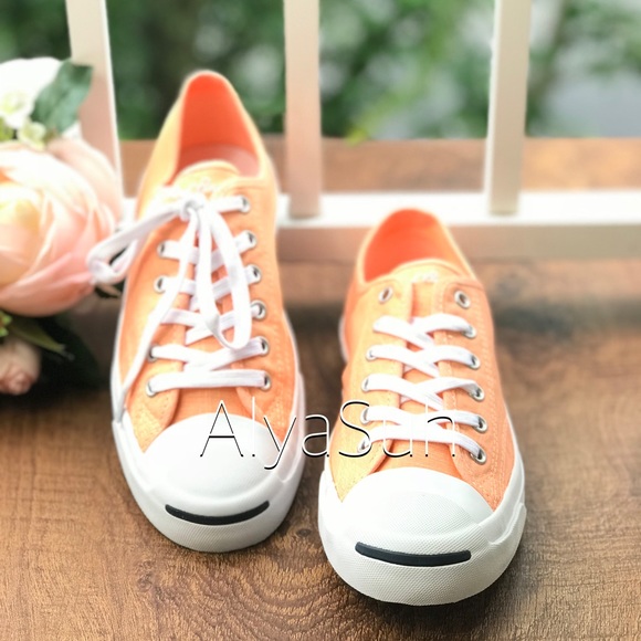 NWT Converse JP Open Textile Orange🍊Fog W AUTHENT - Picture 3 of 8